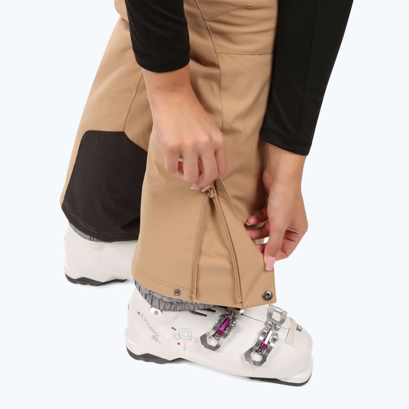 Spodnie narciarskie damskie Kilpi Elare beige 7