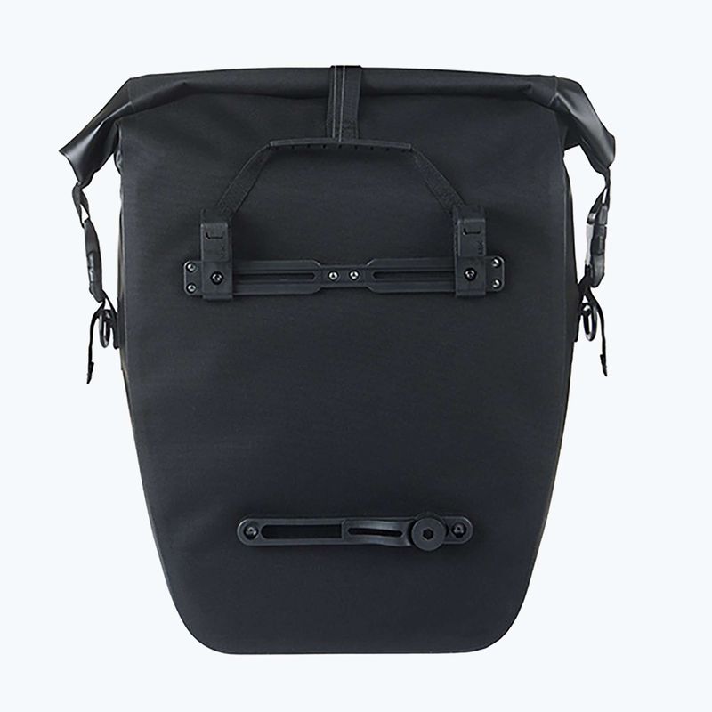 Sakwa rowerowa Basil Navigator Waterproof Single Bag MIK Hooks 25-31 l black 3