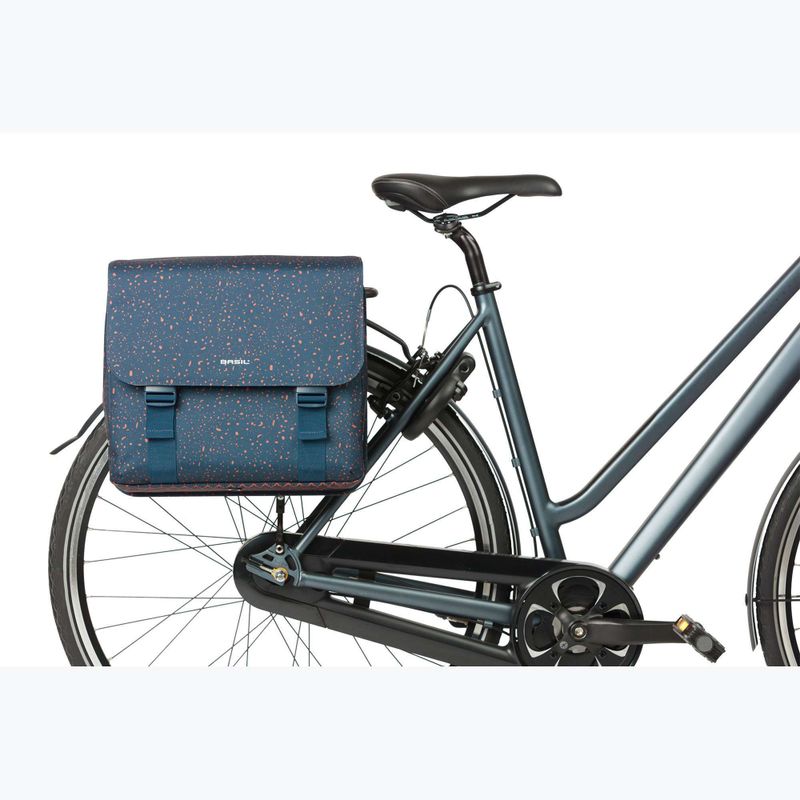 Sakwa rowerowa Basil Flair Double Bag 35 l navy 6