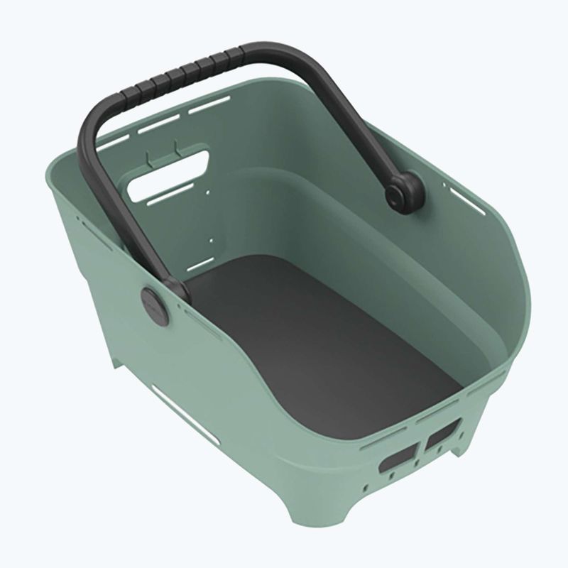 Koszyk rowerowy tylny Basil Cento Neo MIK silvergreen 2