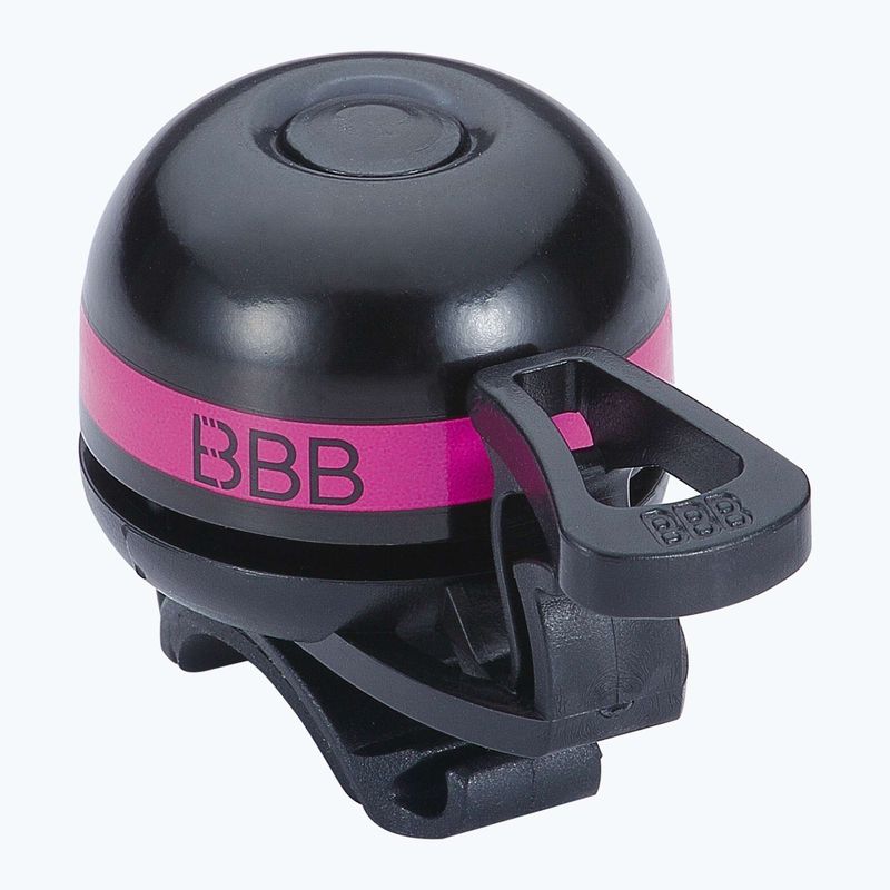 Dzwonek rowerowy BBB Cycling EasyFit Deluxe pink 3