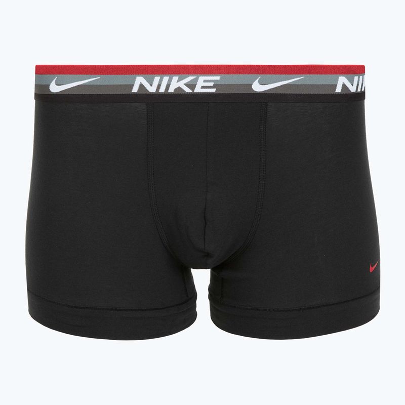 Bokserki męskie Nike Everyday Cotton Stretch Trunk 3 pary blk mt airmx wb/uni red/clear grey high shine wb 4