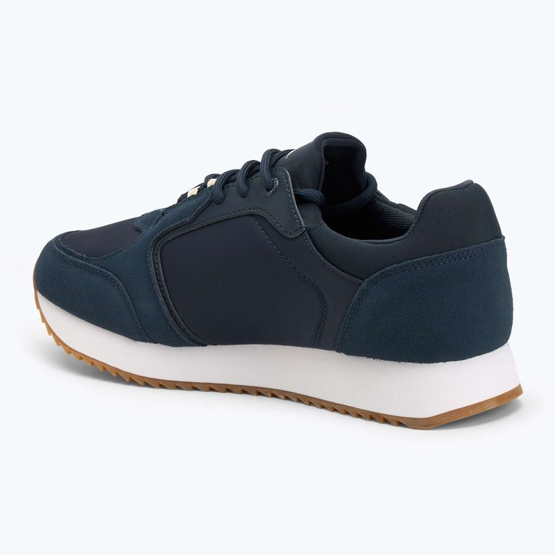Buty męskie Calvin Klein YM0YM01326 Retro Runner Sock Lace Up Ny-Su Calvin navy/bright white/gum 3