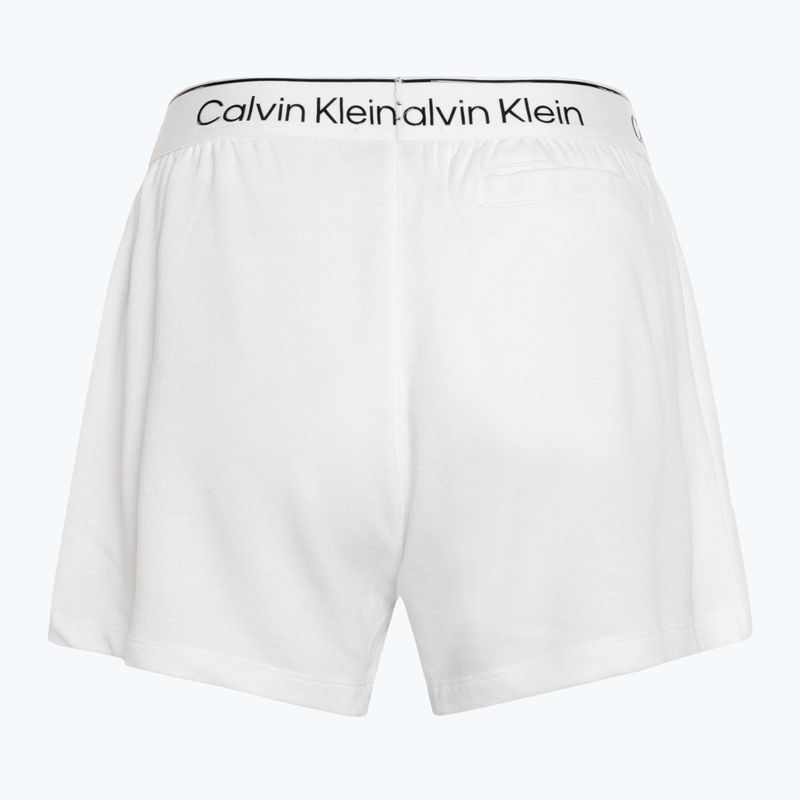 Szorty kąpielowe damskie Calvin Klein Relaxed Short classic white 2