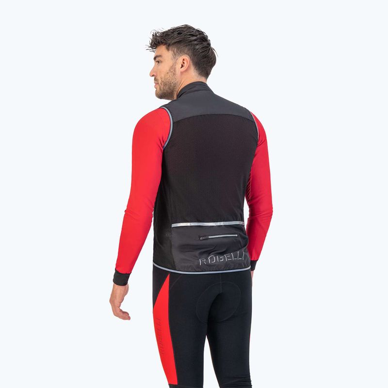 Kamizelka rowerowa męska Rogelli Core black 2