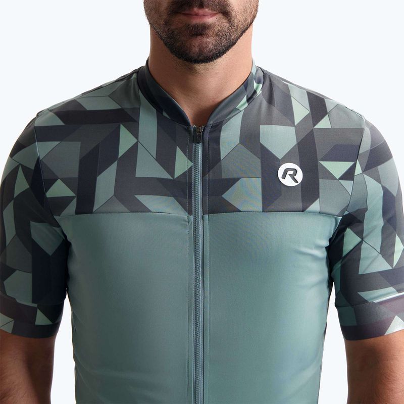 Koszulka rowerowa męska Rogelli Essential Graphic grey 3