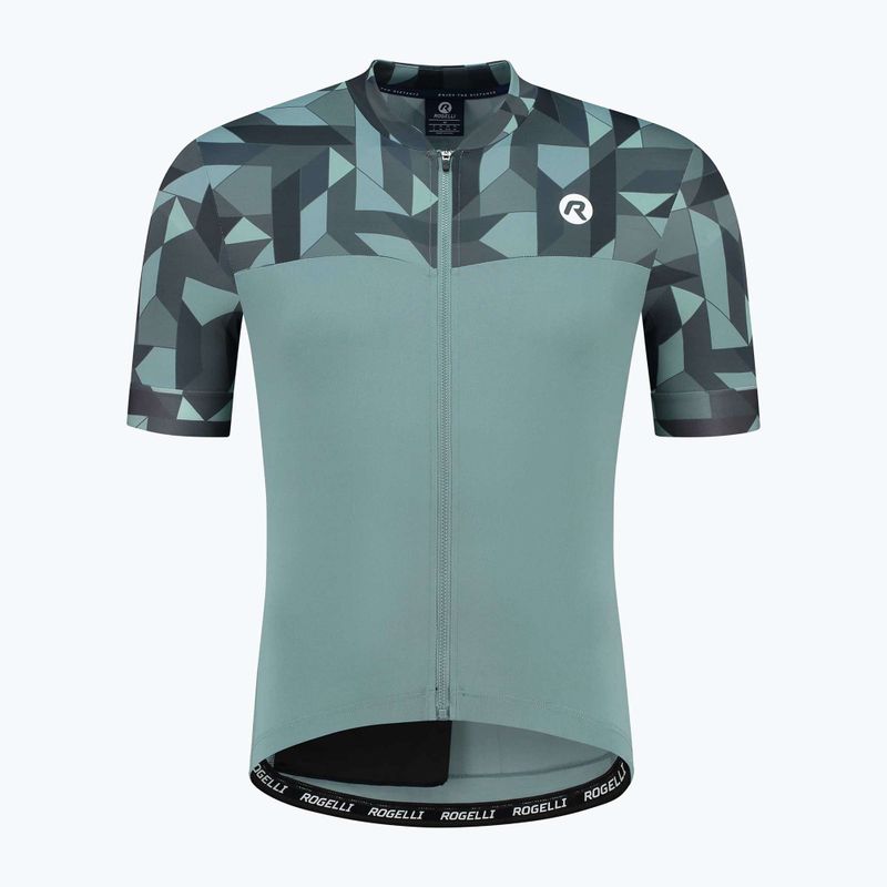 Koszulka rowerowa męska Rogelli Essential Graphic grey 4