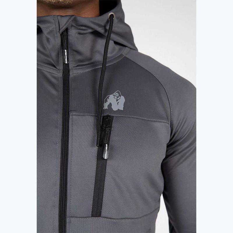Bluza treningowa męska Gorilla Wear Scottsdale gray 4