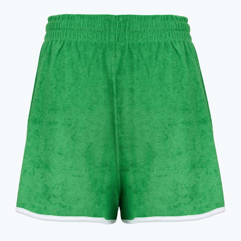 Spodenki damskie Tommy Hilfiger Terry Shorts radiant green 2
