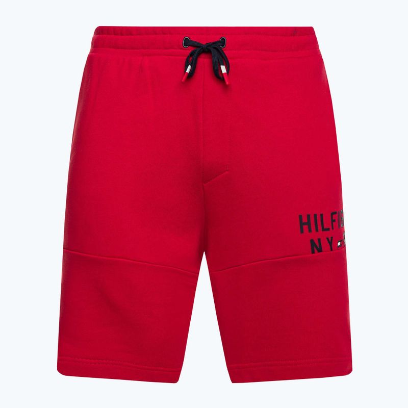 Spodenki męskie Tommy Hilfiger Graphic Sweatshort red 5