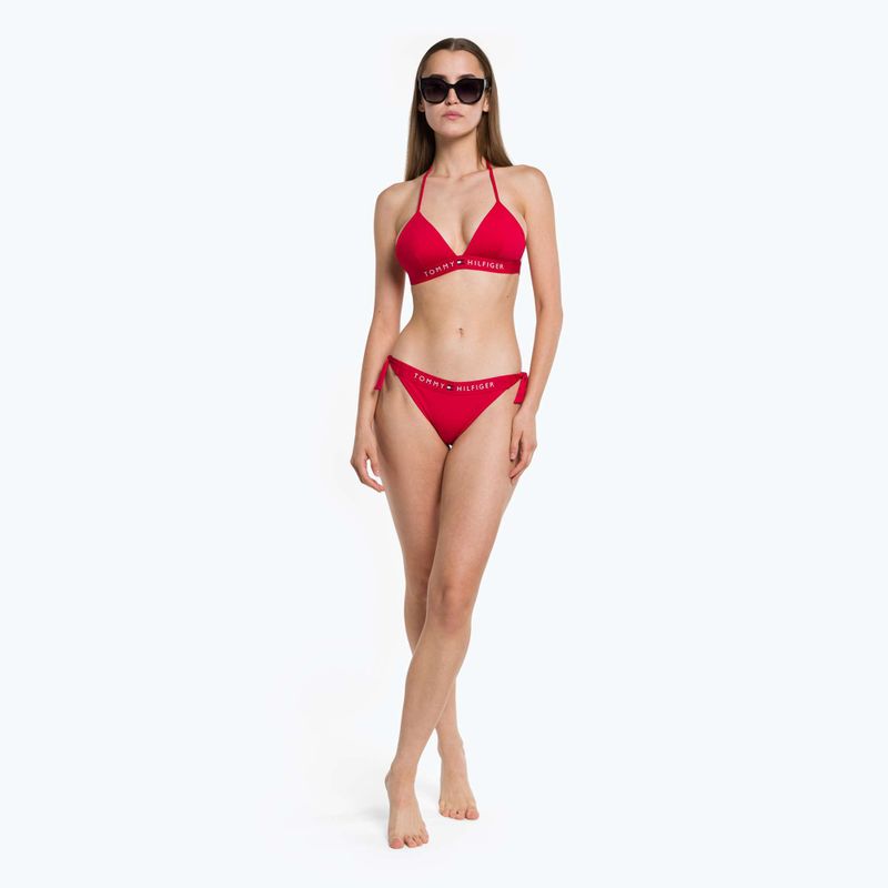 Dół od stroju kąpielowego Tommy Hilfiger Side Tie Cheeky red 5