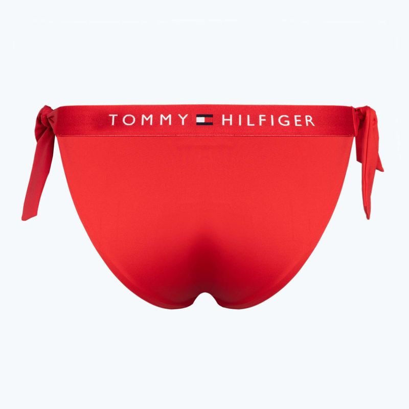 Dół od stroju kąpielowego Tommy Hilfiger Side Tie Cheeky red 2
