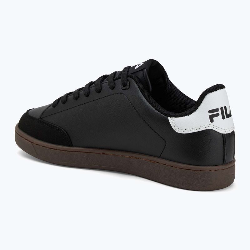 Buty damskie FILA Courtbay black/white 3