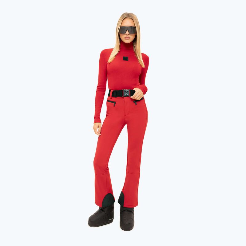 Spodnie narciarskie damskie Nikkie Gracy racing red 2