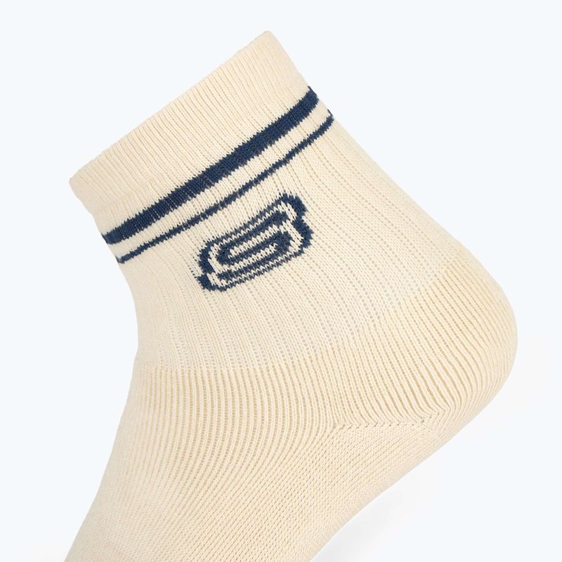Skarpety dziecięce SKECHERS Full Terry Low Crew 3 pary white/blue 6