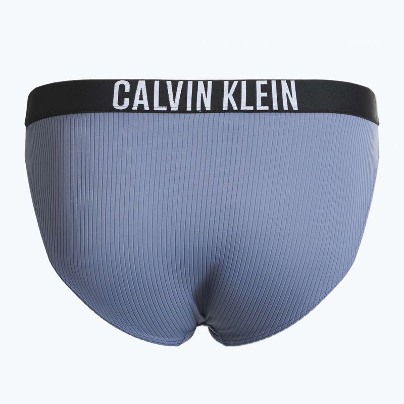 Dół od stroju kąpielowego Calvin Klein KW0KW02752 Intense Power Rib Bikini grisaille 2