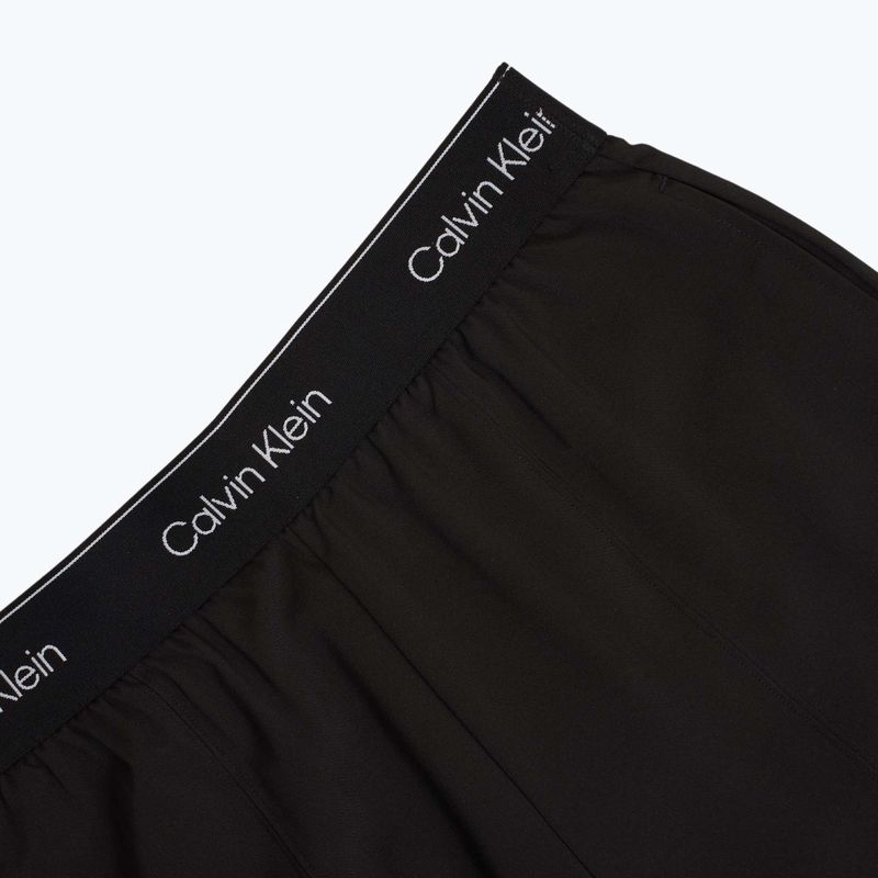 Spodnie damskie Calvin Klein Wide Leg black 4