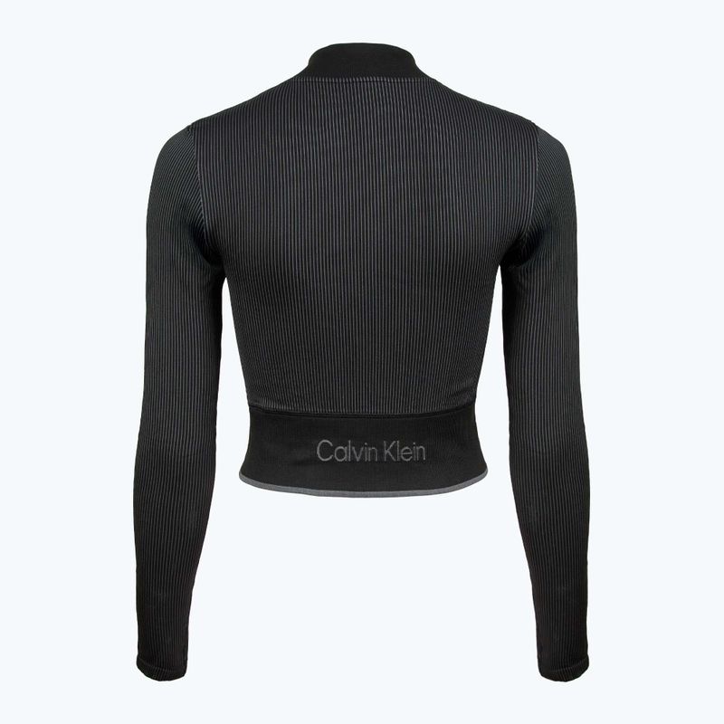 Bluza damska Calvin Klein 00GWS4J406 Seamless black 2