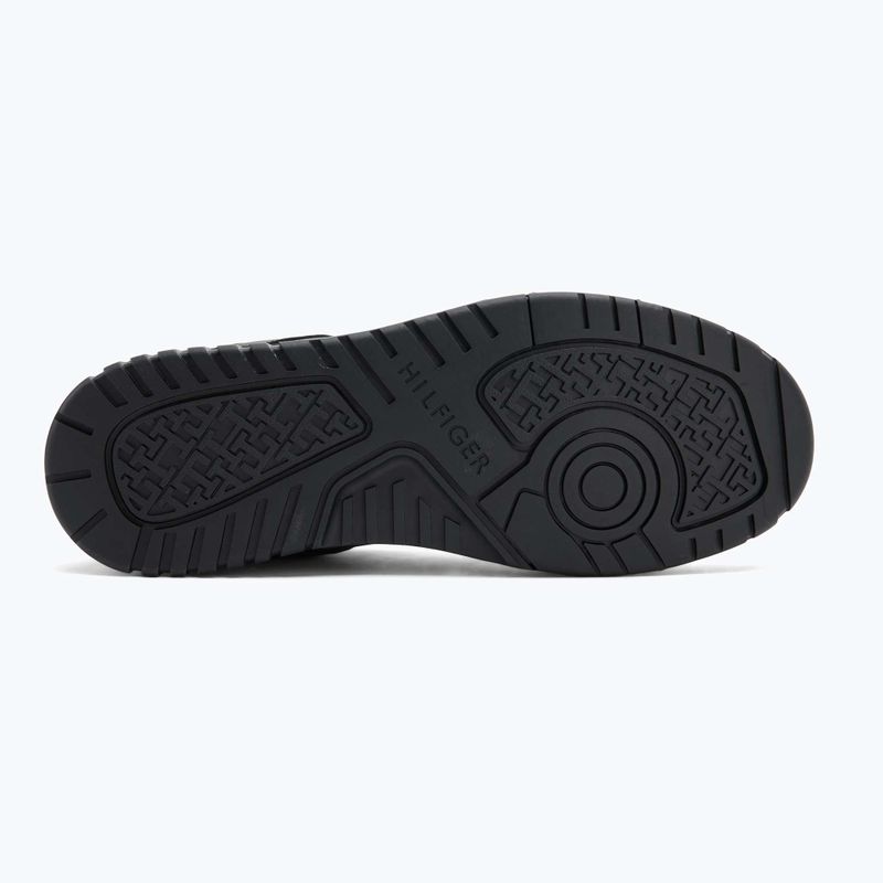 Buty męskie Tommy Hilfiger Basket Core Lite Lth Mix black 4