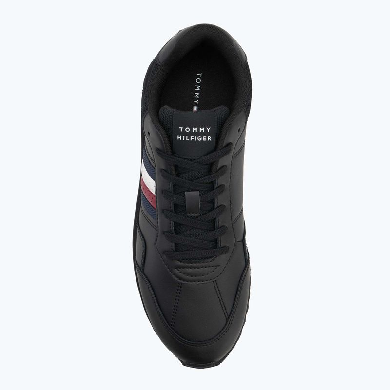 Buty męskie Tommy Hilfiger New Runner Eva Lth Stripes black 5