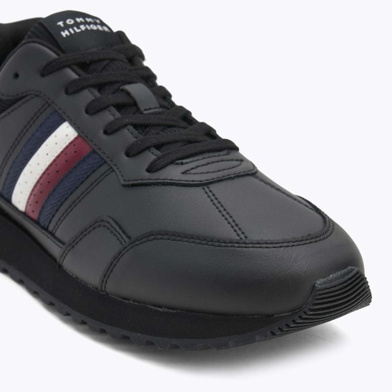 Buty męskie Tommy Hilfiger New Runner Eva Lth Stripes black 7