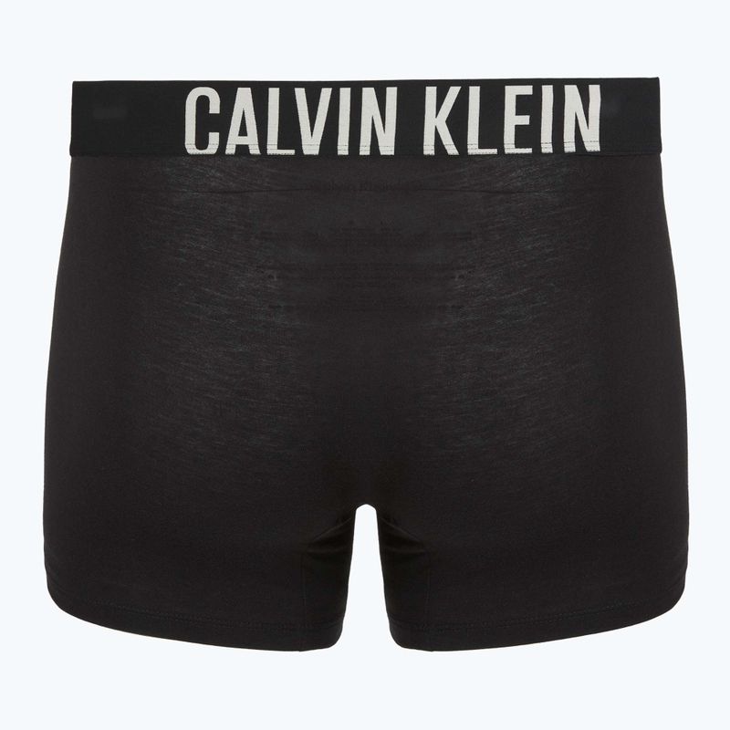 Bokserki Calvin Klein 000NB3609A Boxer Brief 3 pary black w/oatmeal logo/black w/age 5