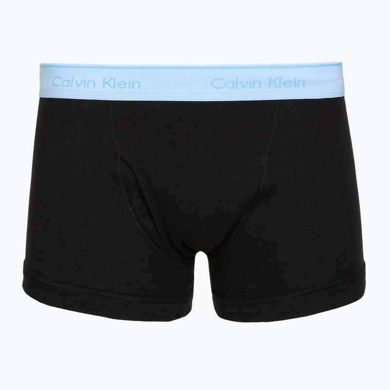 Bokserki Calvin Klein LV00NB1897 Trunk 5 par black bodies w/black/misty grey/purple 2