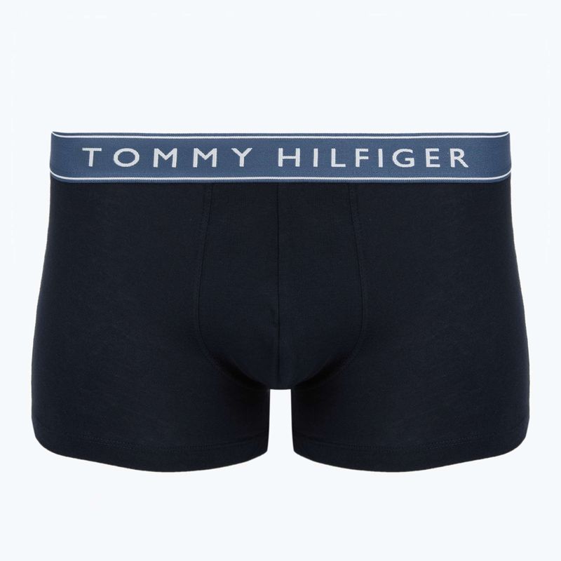 Bokserki Tommy Hilfiger Trunk WB 3 pary purple pink/antique silverer/aegean sea 5