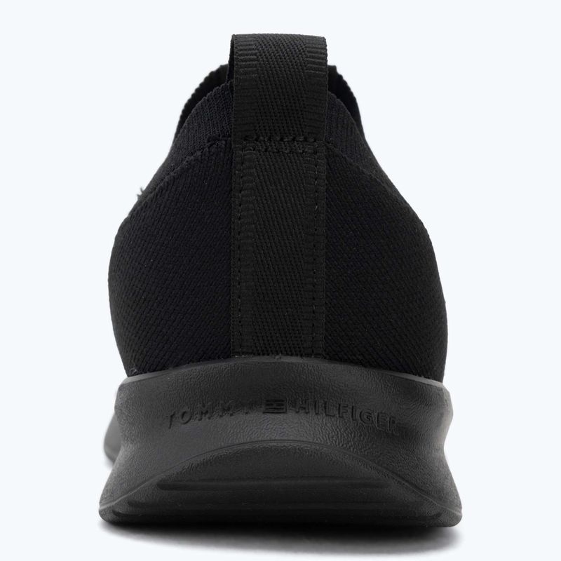 Buty męskie Tommy Hilfiger Lightweight Knitted Runner black 6
