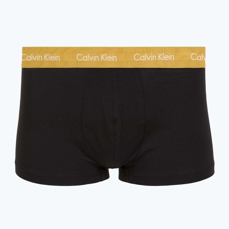 Bokserki Calvin Klein LV00NB4412 Low Rise Trunk 5 par black bodies with driftwood/moonlight 3
