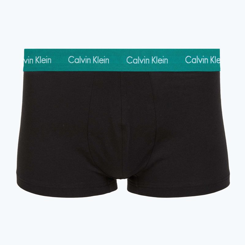Bokserki Calvin Klein LV00NB4412 Low Rise Trunk 5 par black bodies with driftwood/moonlight 5