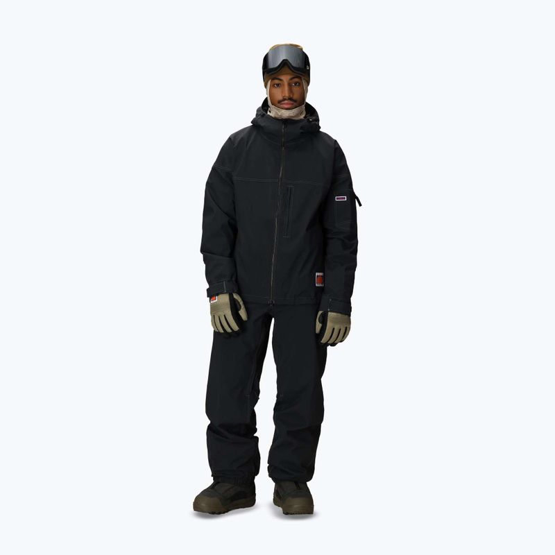 Spodnie snowboardowe męskie 686 Deconstructed Dojo black 2