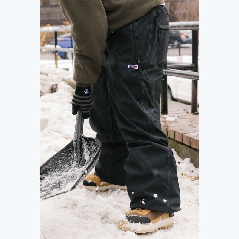 Spodnie snowboardowe męskie 686 Deconstructed Dojo black 13