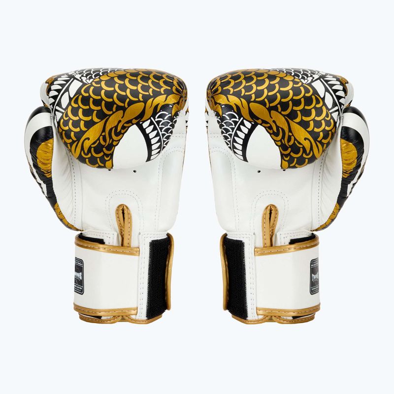 Rękawice bokserskie Twins Special Fancy FBGVL3-52 white/gold 3