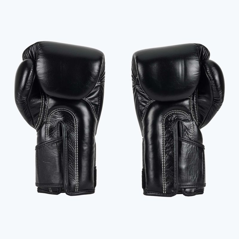 Rękawice bokserskie Fairtex Stylish Angular Sparring - Locked Thumb black 3