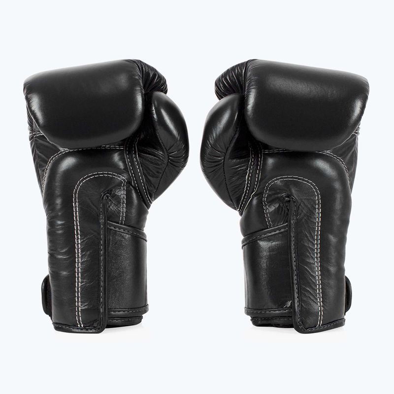 Rękawice bokserskie Fairtex Stylish Angular Sparring - Locked Thumb black 9