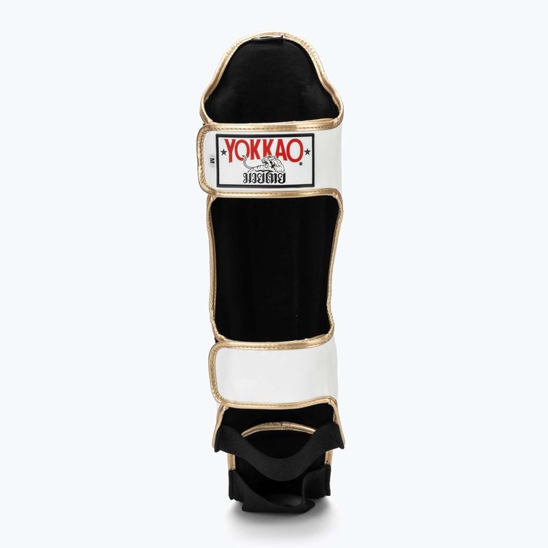 Ochraniacze piszczeli i stóp YOKKAO Original absolute white 5