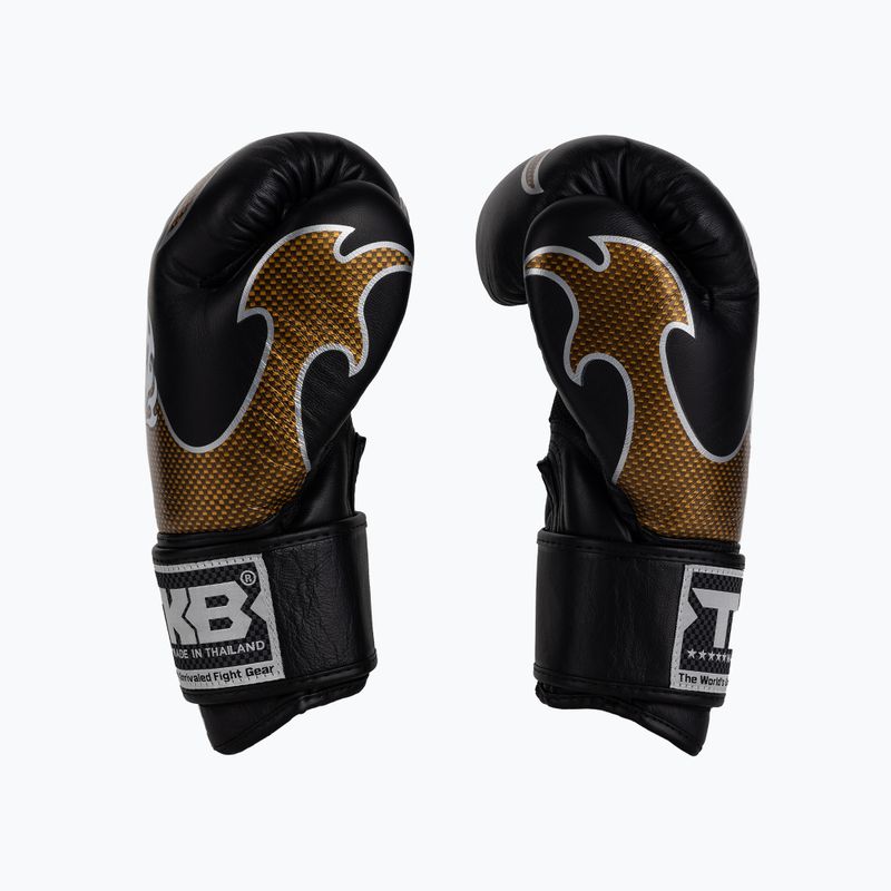 Rękawice bokserskie Top King Muay Thai Empower black/gold 4
