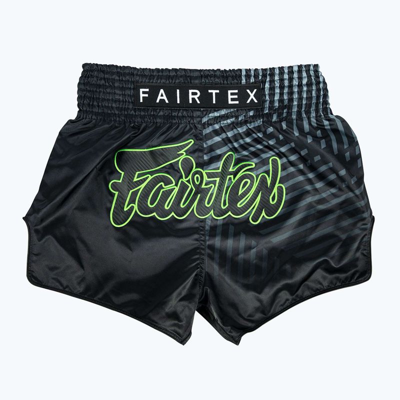 Spodenki treningowe Fairtex Muay Thai Shorts BS1924 "Racer" black