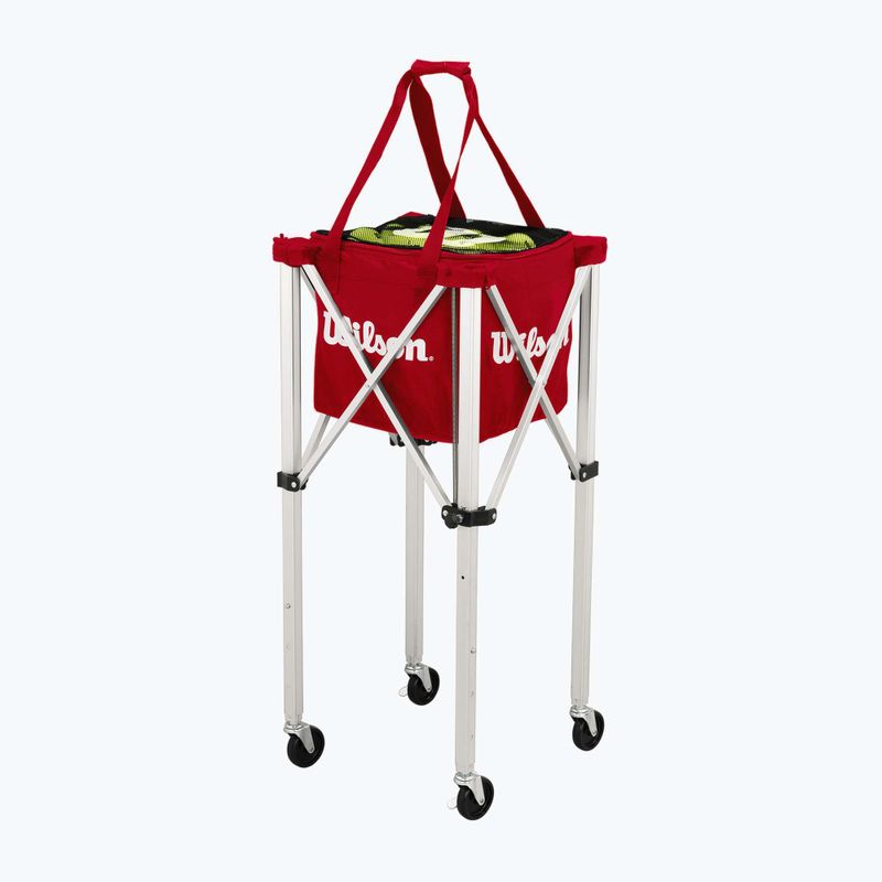 Wózek na piłki tenisowe Wilson Tennis Teaching Cart 150 red 7