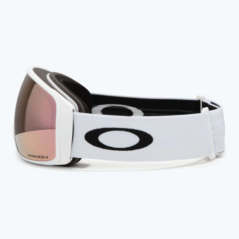 Gogle narciarskie Oakley Flight Tracker L matte white/prizm rose gold iridium 4