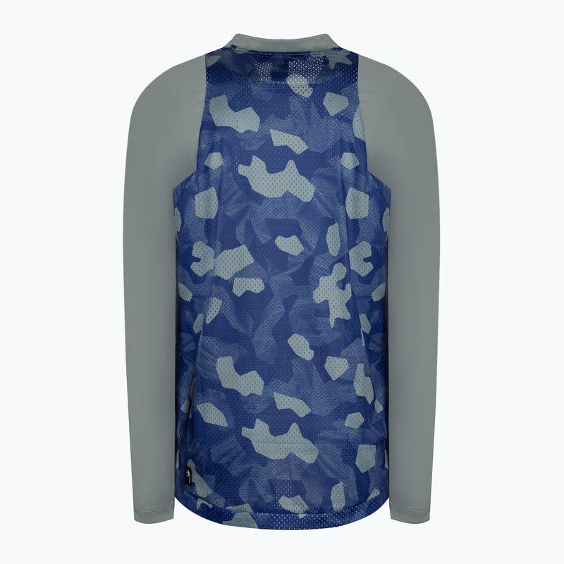 Longsleeve rowerowy męski ION Scrub tidal green 2