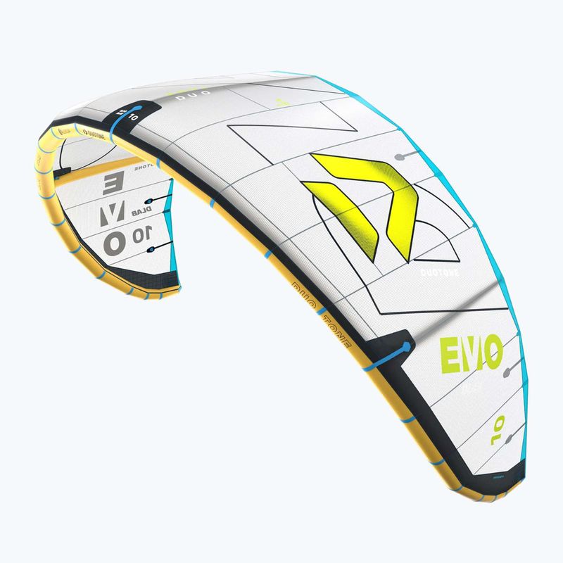 Latawiec kitesurfingowy Duotone Evo D/LAB grey/lime 2