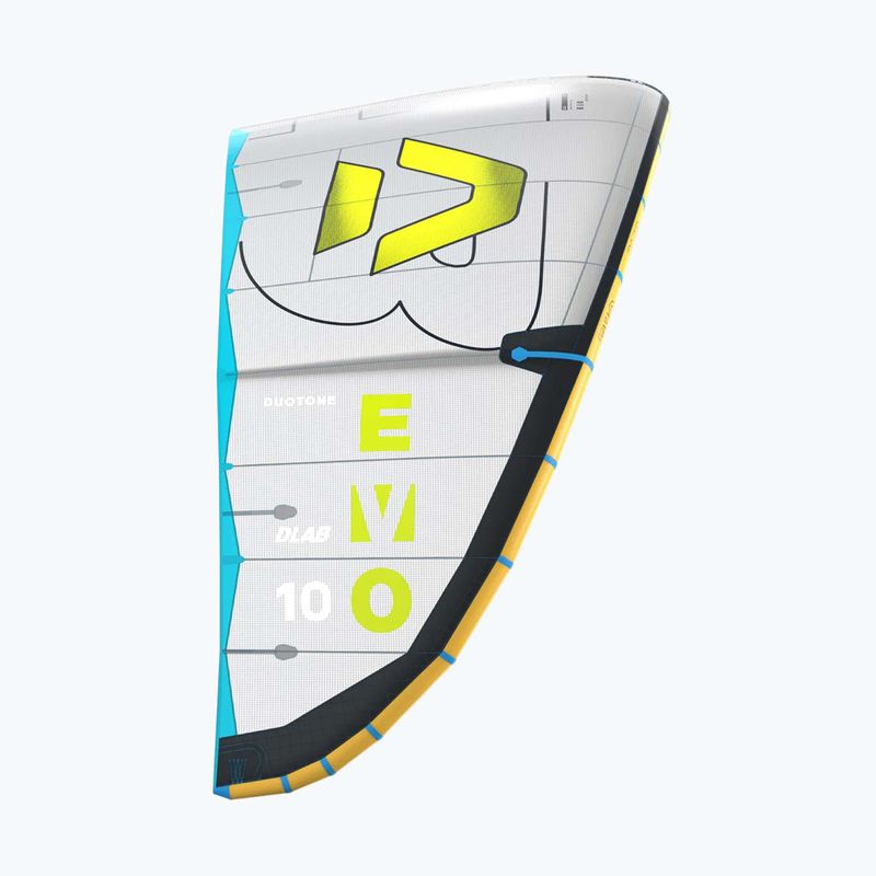 Latawiec kitesurfingowy Duotone Evo D/LAB grey/lime 3