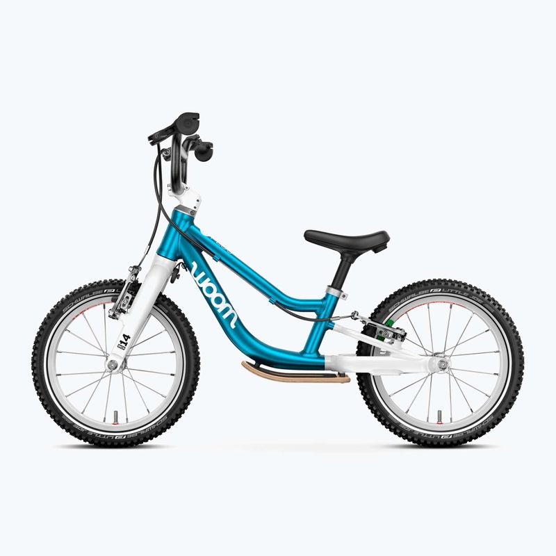 Rowerek biegowy woom GO 1 Plus metallic blue 2