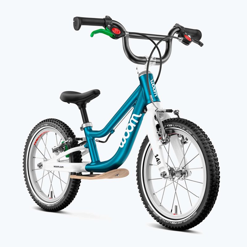Rowerek biegowy woom GO 1 Plus metallic blue 3