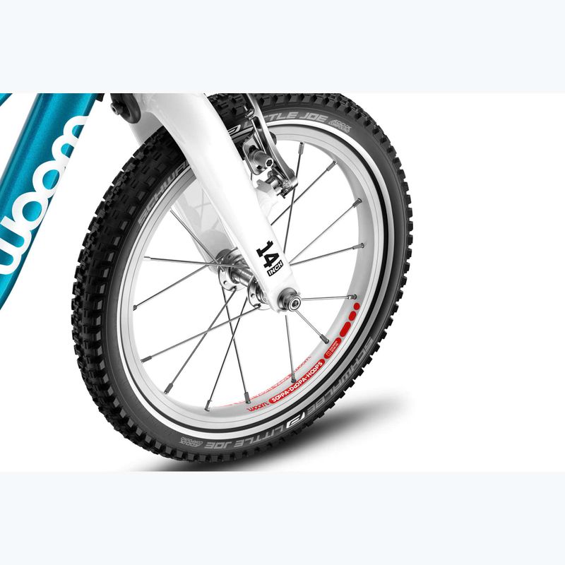 Rowerek biegowy woom GO 1 Plus metallic blue 8