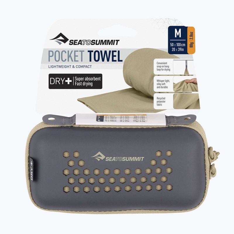 Ręcznik szybkoschnący Sea to Summit Pocket Towel beluga 5