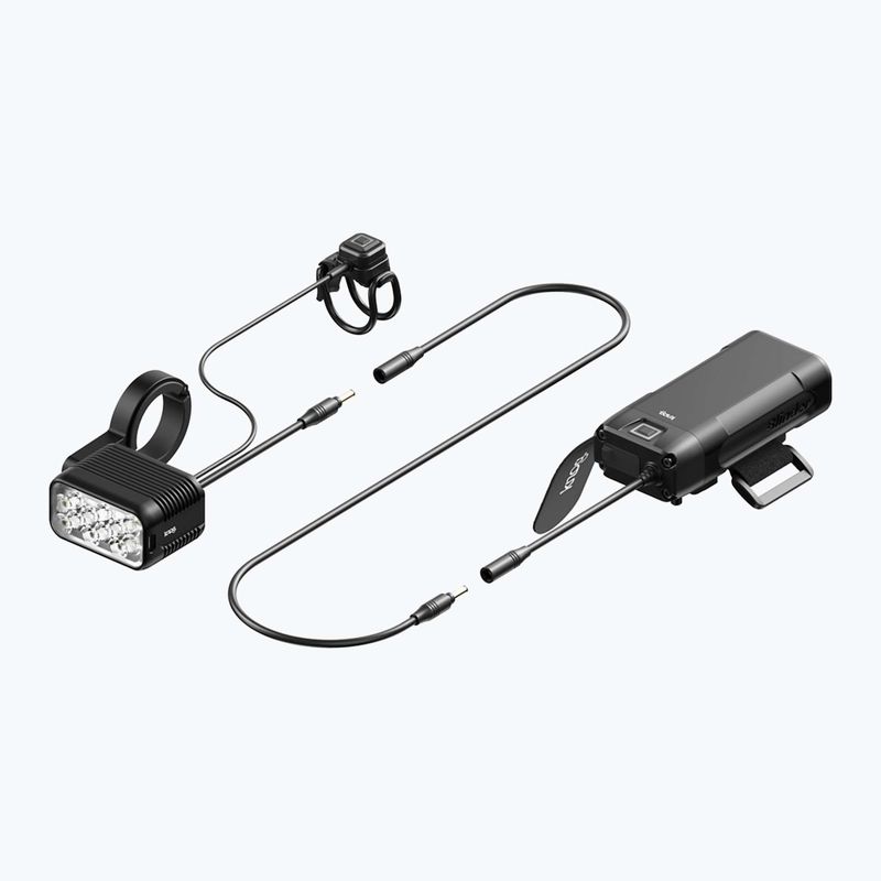 Lampka rowerowa przednia Knog Blinder X 1800 + bateria 10000mAh czarny 2