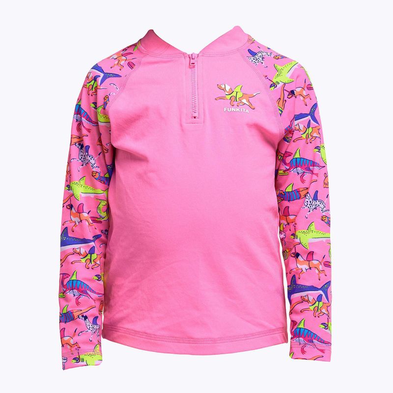 Longsleeve + majtki do pływania dziecięce Funkita Zippy Rashie & Brief learner lane 5